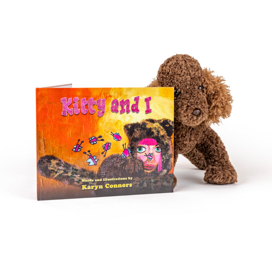 BUNDLE Kitty & I Book + COMFORT ME RAFFY toy